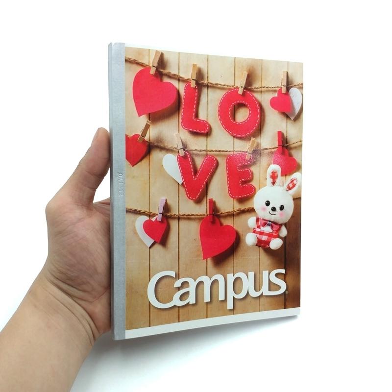 Combo 5 Tập Family A5 5 Ô Ly 96 Trang ĐL 100g/m2 - Campus NB- AFAM96 (Mẫu Màu Giao Ngẫu Nhiên)