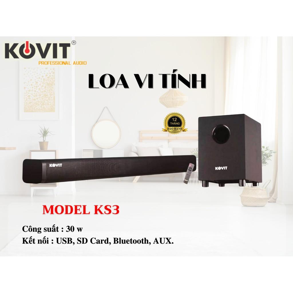 Loa vi tính Kovit KS-3 Bluetooth - hàng chính hãng