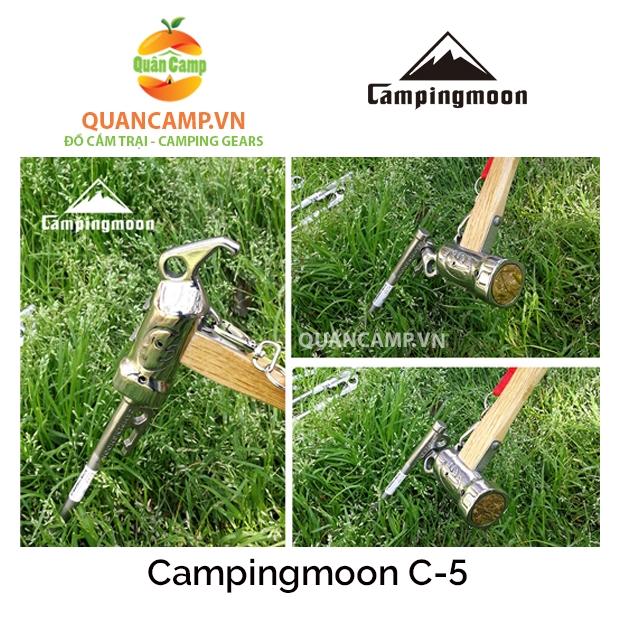 Búa đóng cọc lều cắm trại bằng thép không rỉ Campingmoon C-5