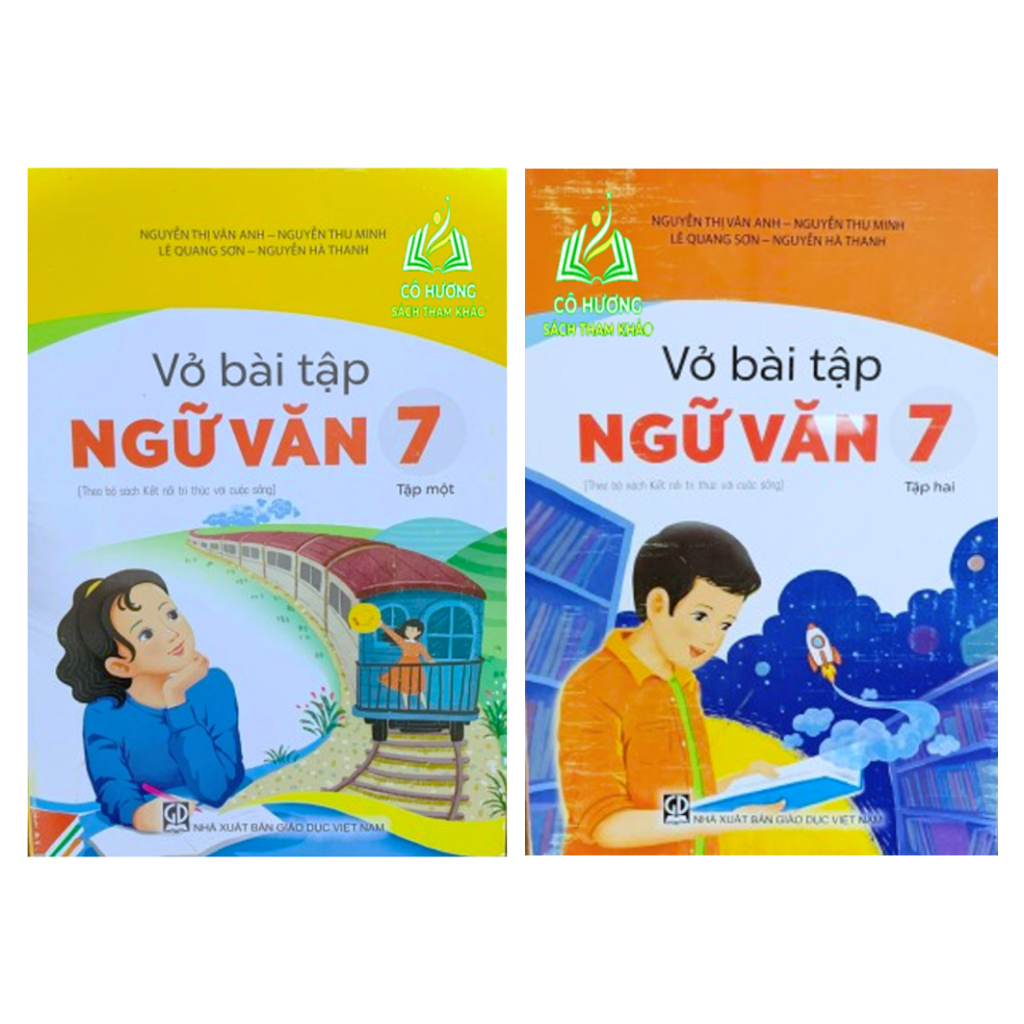 Sách - Combo Vở bài tập ngữ văn 7 - tập 1 + 2