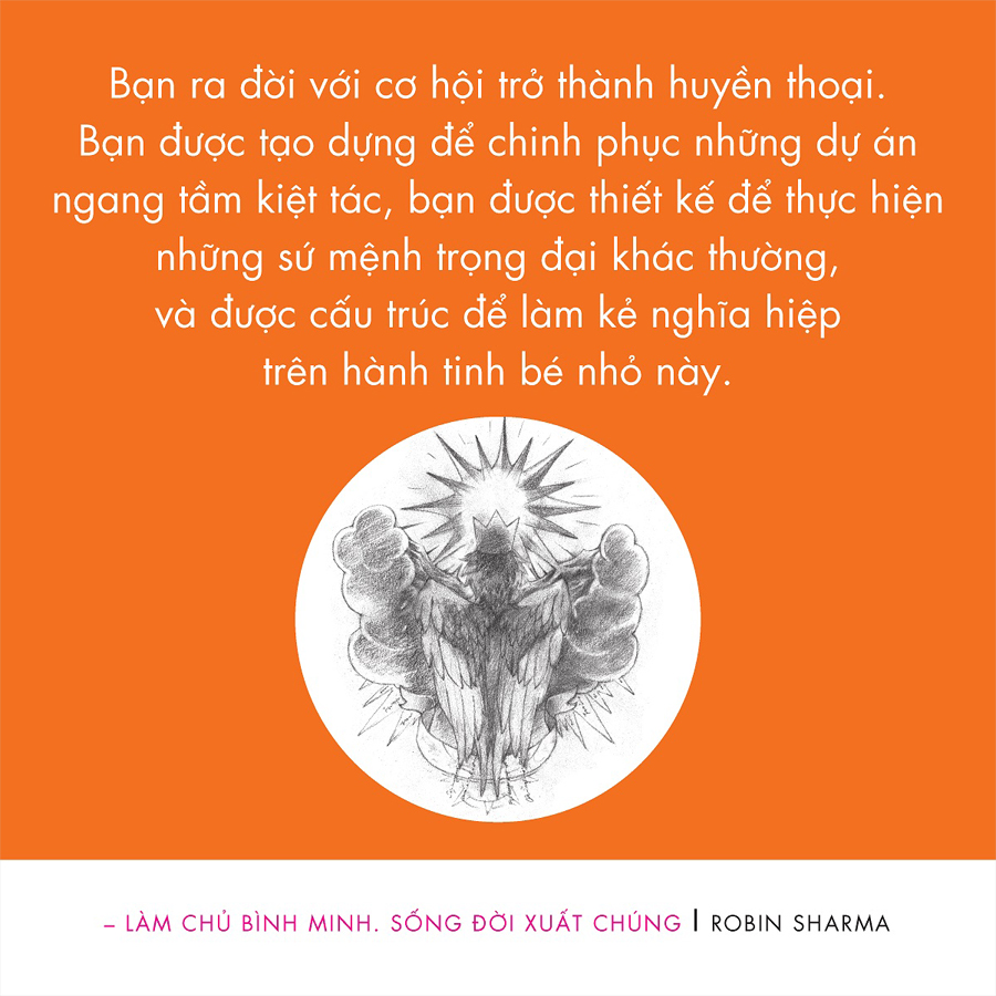 Làm Chủ Bình Minh - Sống Đời Xuất Chúng - CLB 5 Giờ Sáng (Robin Sharma) (Quà Tặng Kèm Theo Phiên Bản Đầu Tiên: 01 Sổ Tay Biến IQ Thành Tài Sản + 01 Sticker Câu Lạc Bộ 5 Giờ Sáng - Số Lượng Quà Tặng Có Hạn)