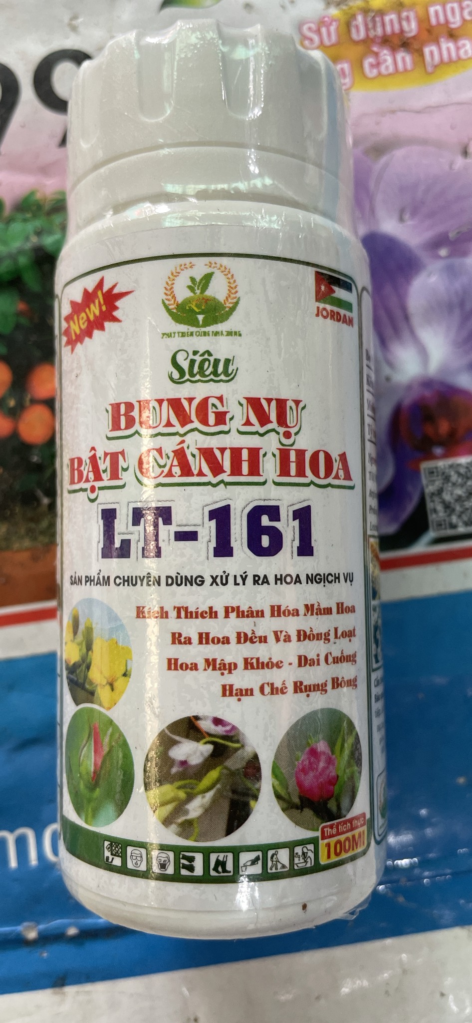 Siêu bung nụ Bật cánh hoa LT-161 lọ 100ml