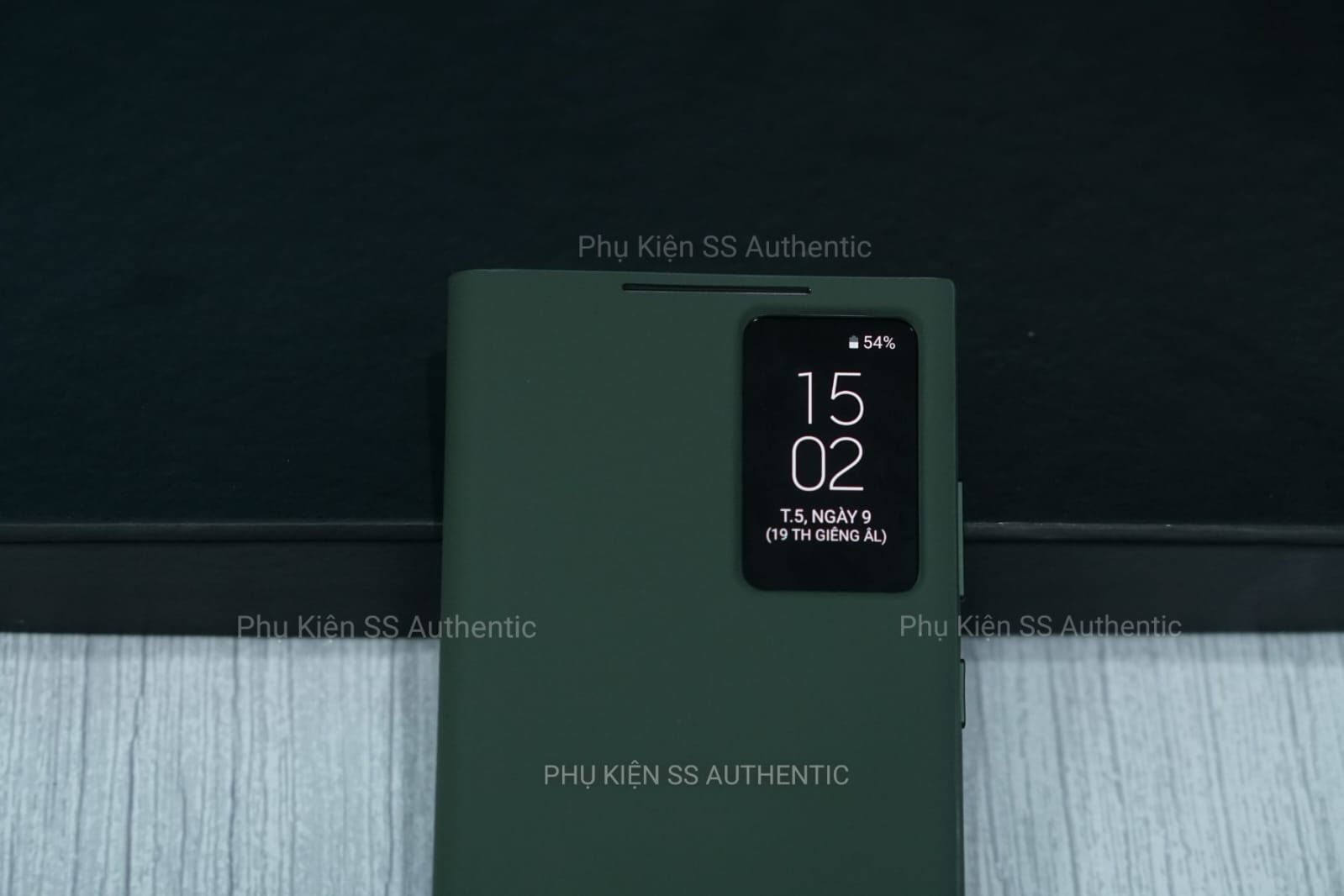 Bao da Samsung Smart View S23 Plus màu Xanh - Hàng Chính hãng