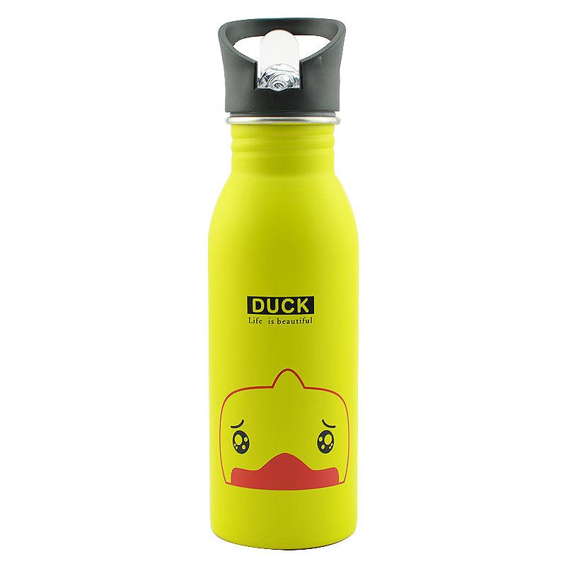 500Ml Trẻ Em Bình Nước Thể Thao Ngoài Trời Ống Hút Bình Uống Nước Có Tay Cầm Ống Hút Ấm Siêu Tốc Của Tôi Uống Nước Ép Di Động Nước kid Cup