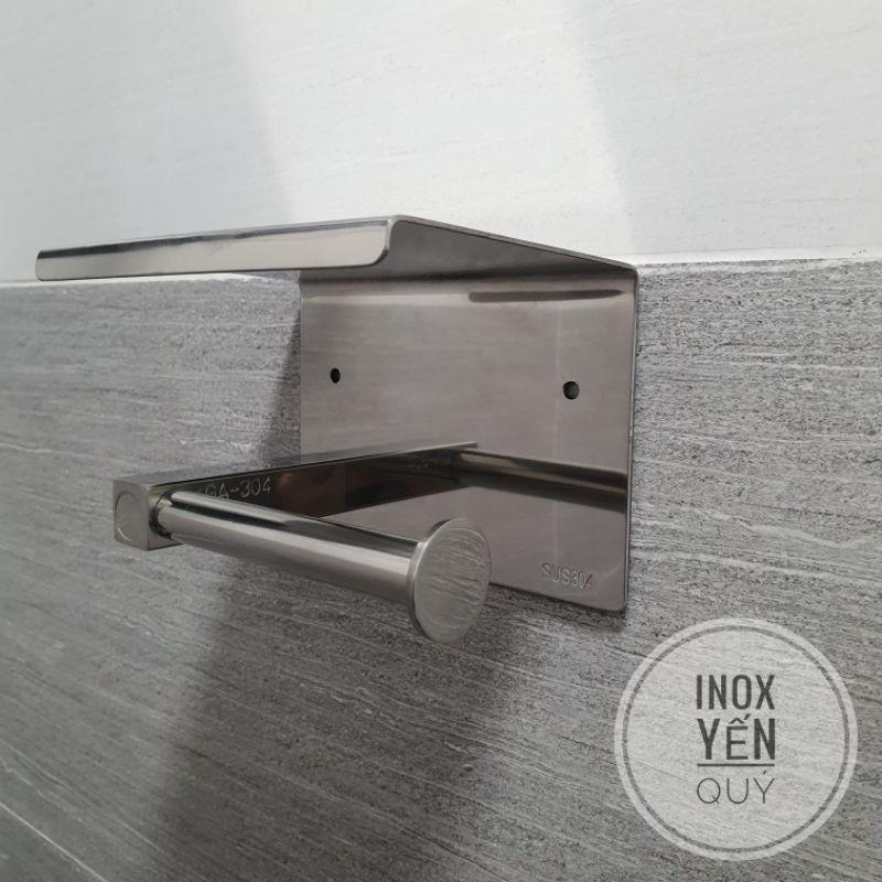 Hình ảnh Inox304 giá để giấy vệ sinh . hộp để giấy giá treo giấy vệ sinh