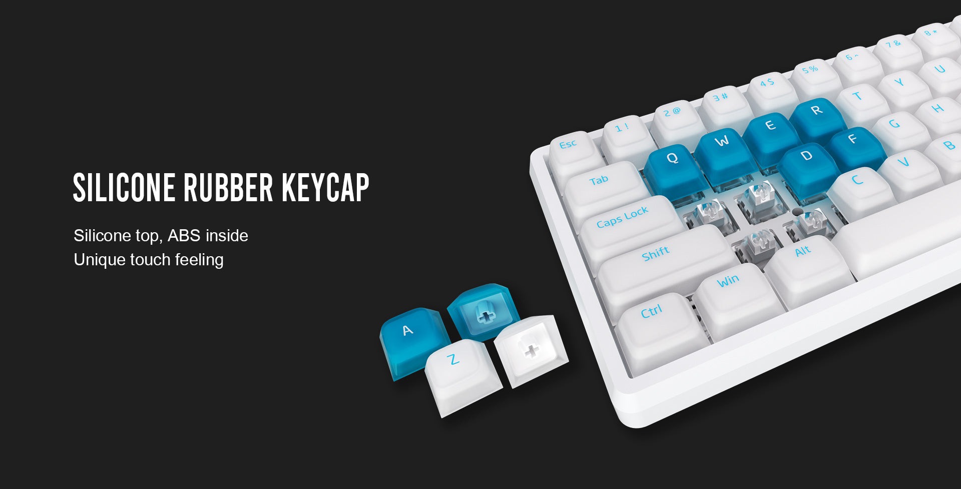 Bàn phím từ Lamzu Atlantis Pro Keyboard - Hỗ trợ Rapid Trigger - Hàng Chính Hãng