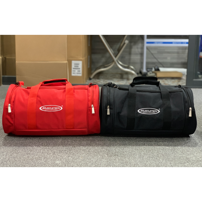TÚI GYM DU LỊCH - SANG TRỌNG SÀNH ĐIỆU, NHIỀU MÀU SẮC, ĐA CHỨC NĂNG, 25X45 CM - LOGO MUSCLETECH + TCSPORTFOOD