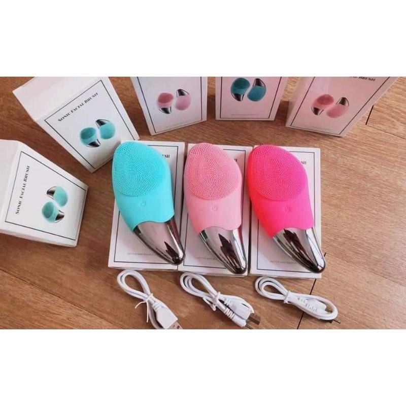 Máy rửa mặt SONIC FACIAL cao cấp 3 IN 1
