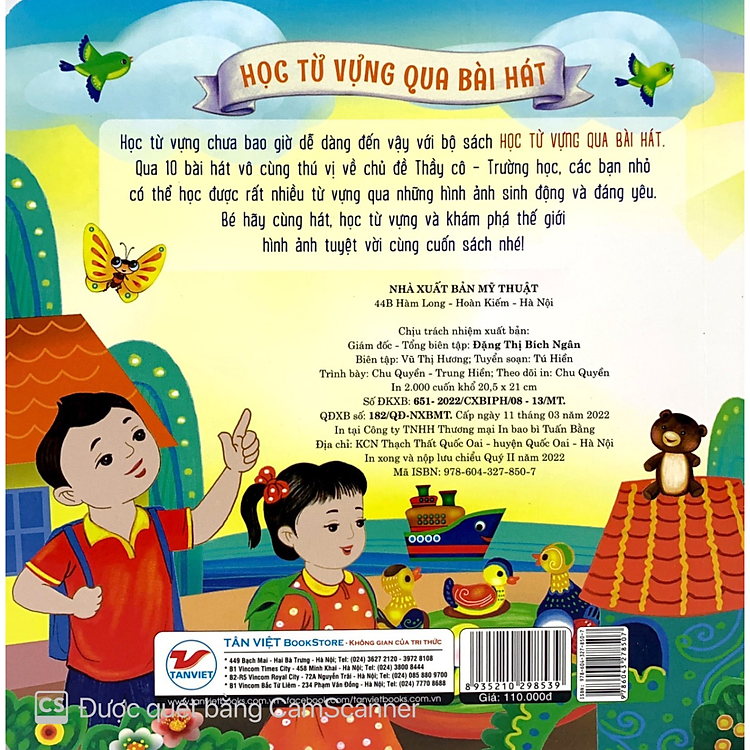 Sách Học Từ Vựng Qua Bài Hát