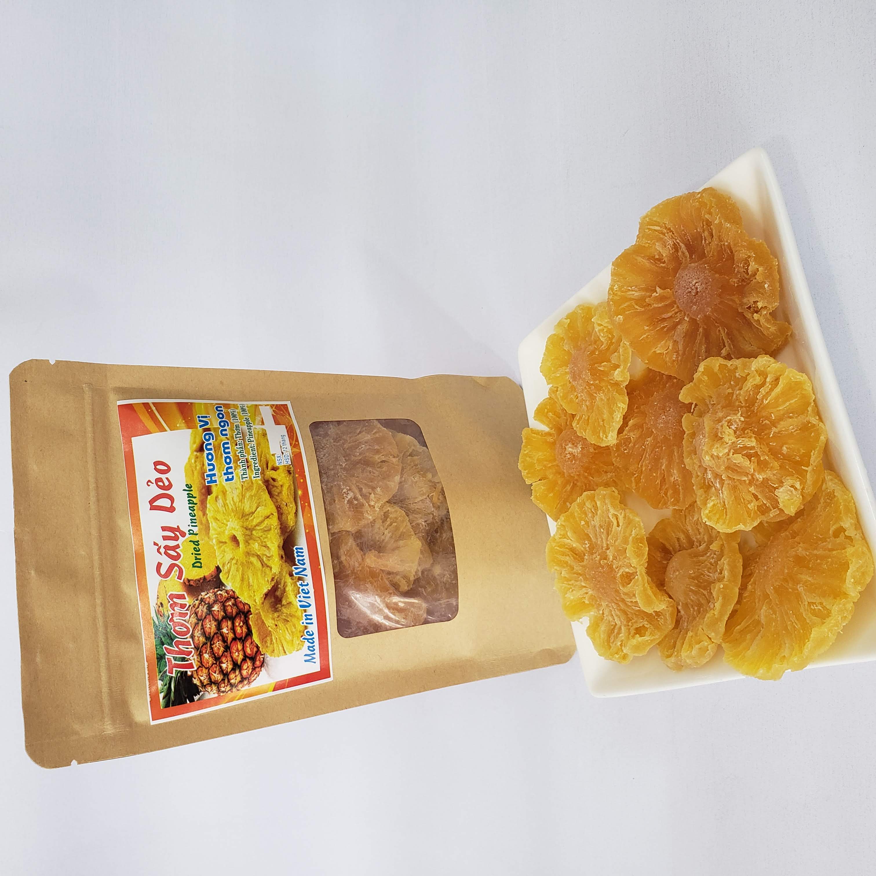 Đặc Sản Nha Trang - Thơm Sấy Dẻo, Seavy Gói 200gram