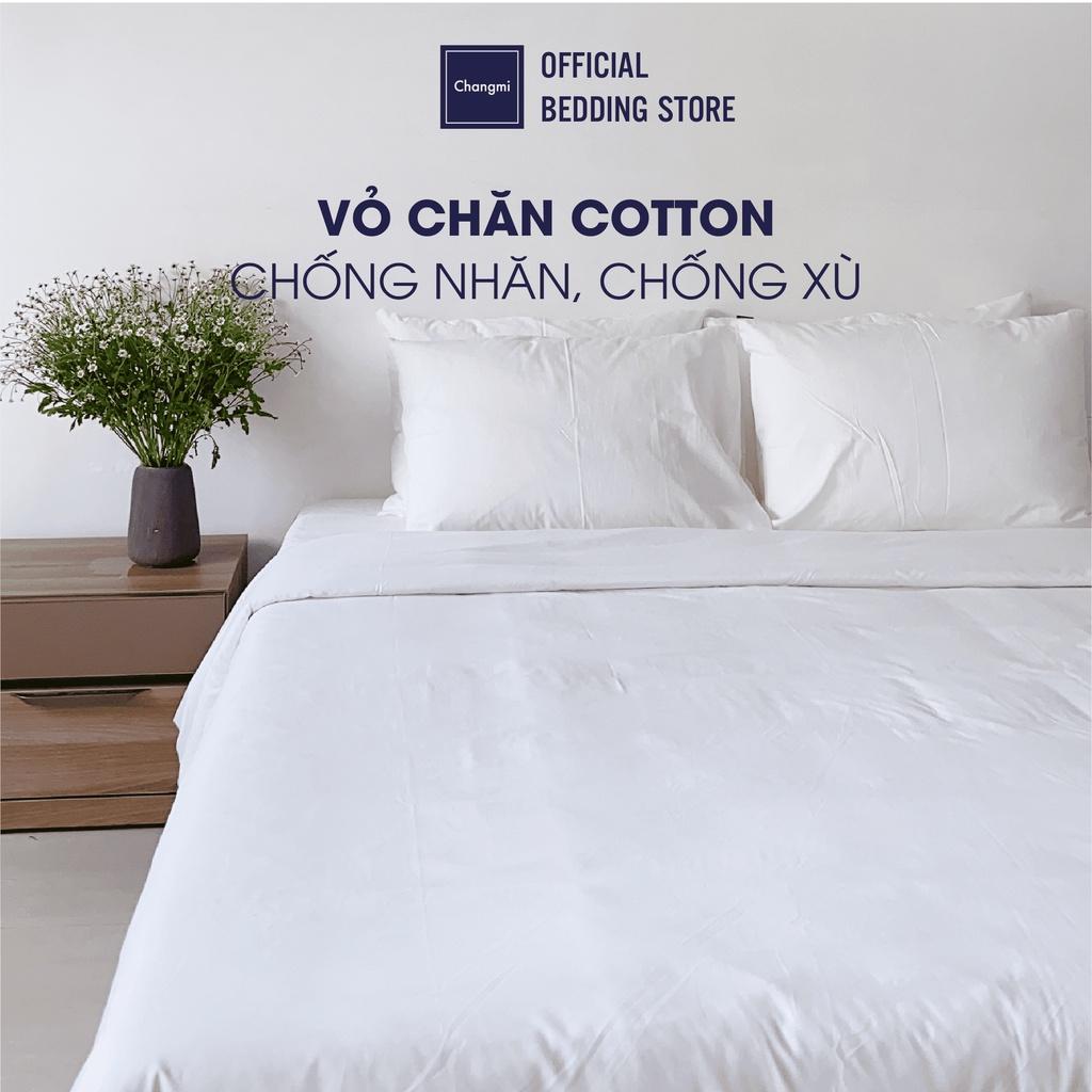 Bộ chăn ga Cotton Changmi Bedding chống nhăn, chống đổ lông - 4 món