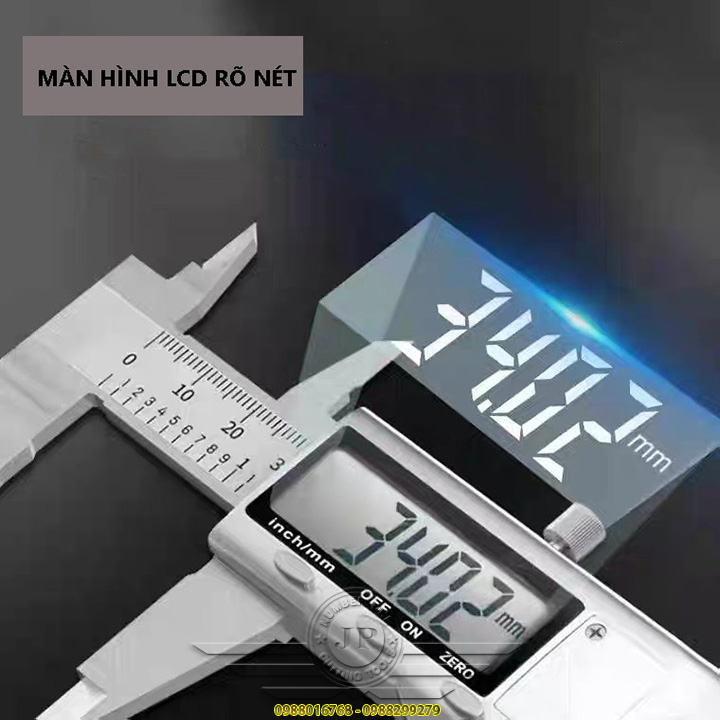Thước Kẹp Điện Tử Inox 150mm Không Rỉ Màn Hình LDC