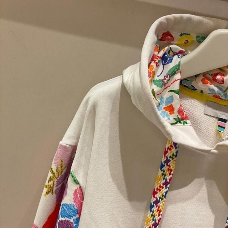Áo Hoodie Tay Dài In Hoa Thời Trang Màu Sắc