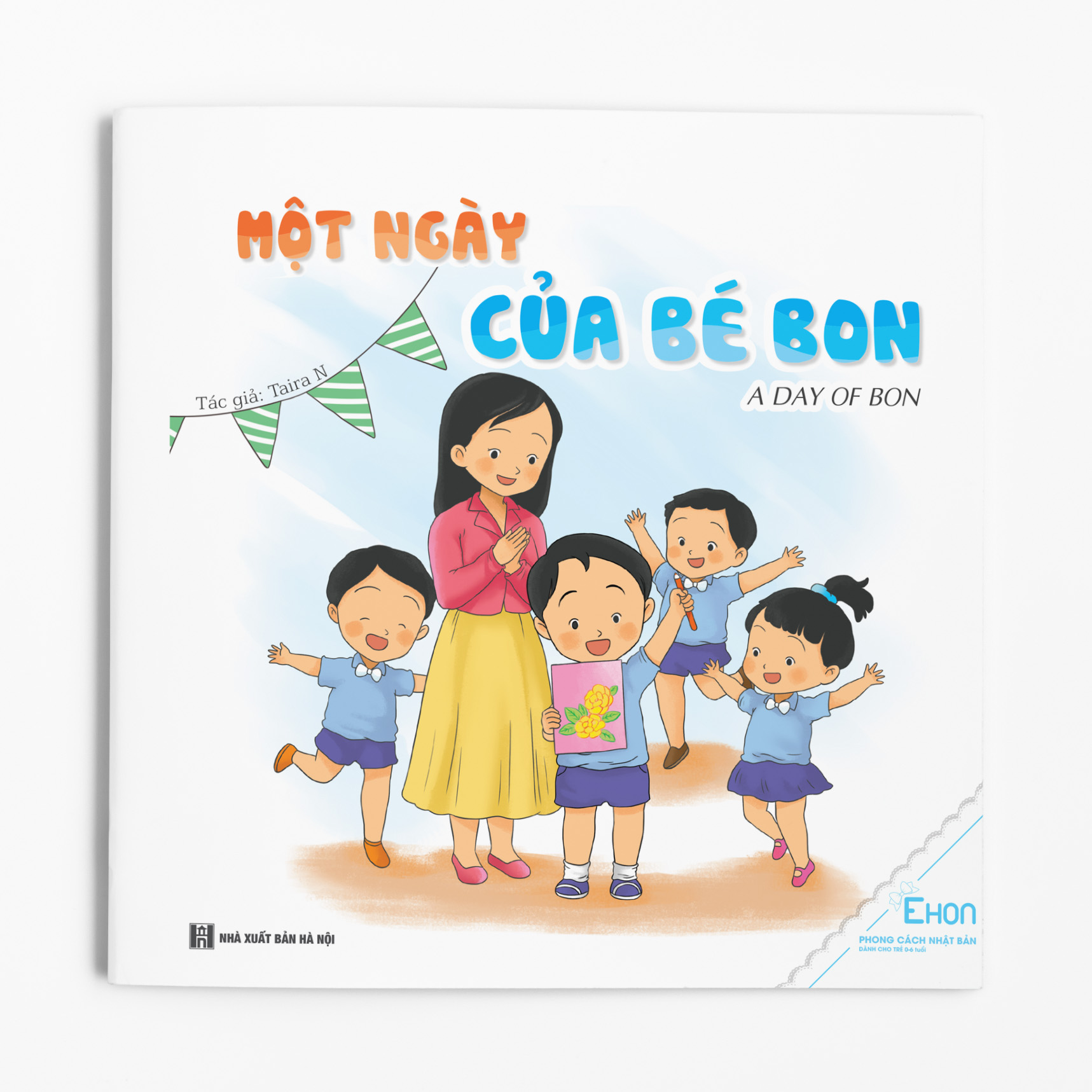 Combo 4 cuốn Ehon Kỹ năng: Truyện của Bon