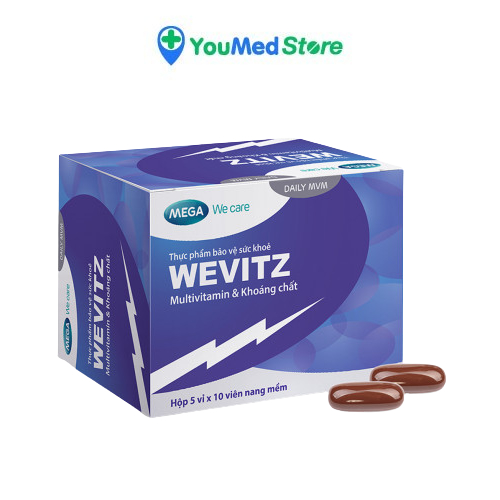 Viên uống WeVitz - bổ sung vitamin và khoáng chất