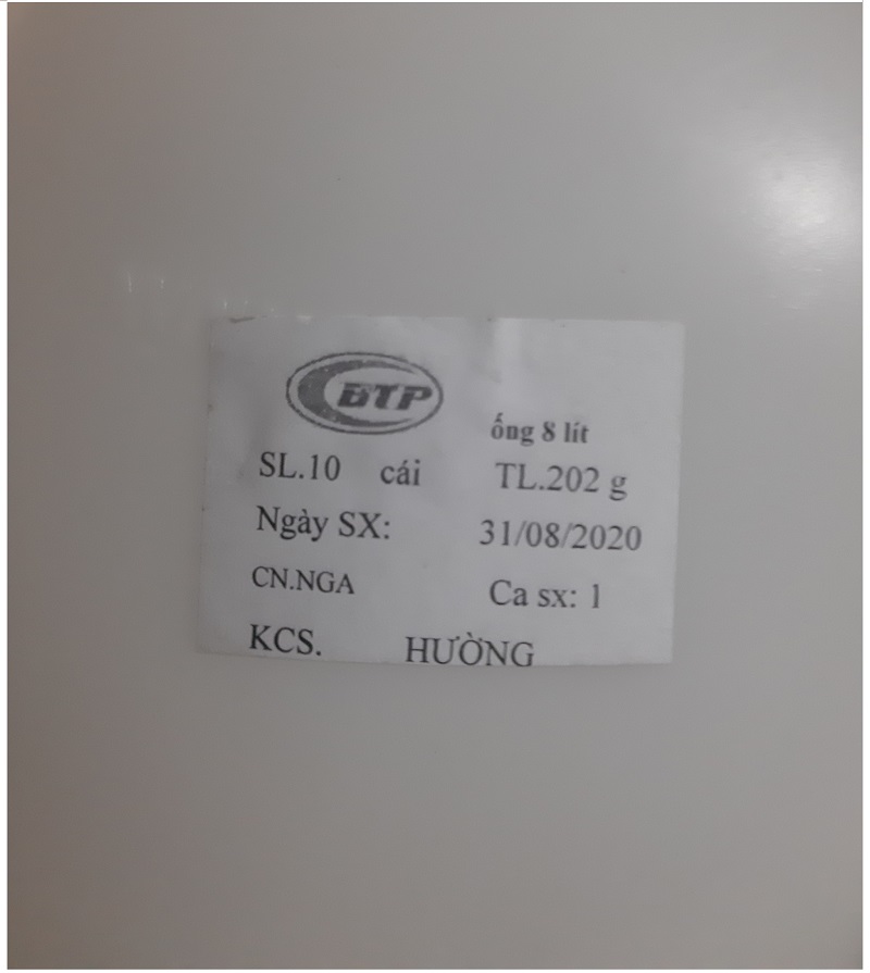 10 Bình Đựng Nước Cho Gia Cầm  Dung Tích: 8L