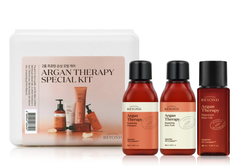 Bộ 3 chăm sóc, phục hồi tóc hư tổn BEYOND ARGAN THERAPY GWP