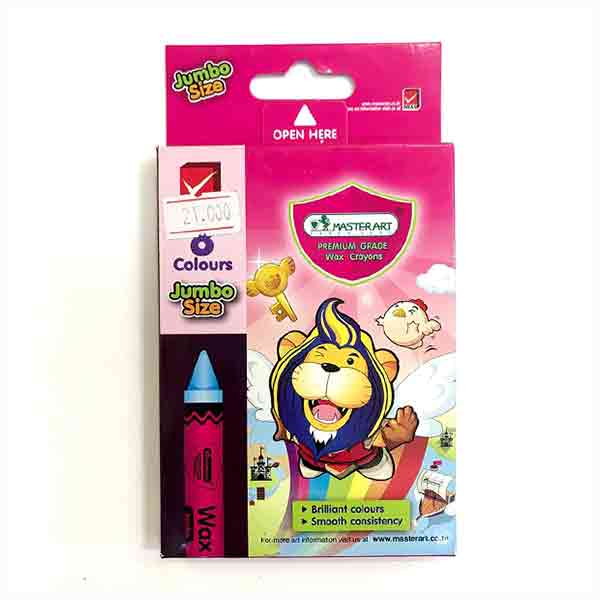 Bút sáp Masterart 8 màu JUMBO212087