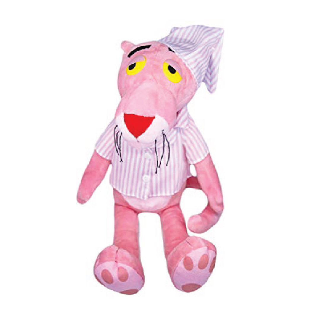 Thú bông Báo hồng tinh nghịch Pink Panther 28cm hàng Hàn cao cấp