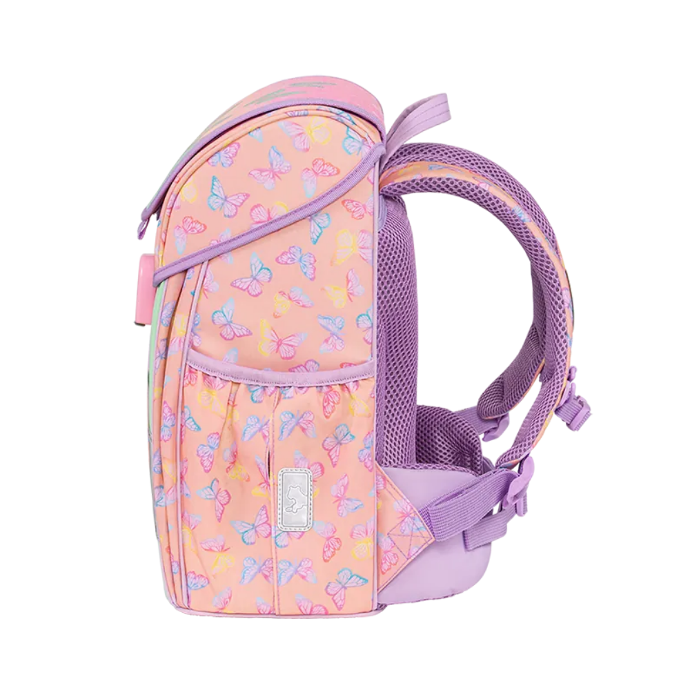 Cặp Chống Gù Joy Schoolbag Pro 2 - Butterflies And Rainbows - Tiger Family TGJY-050A