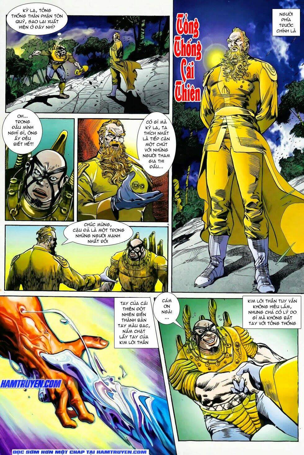 long hổ ngũ thế chapter 6 16