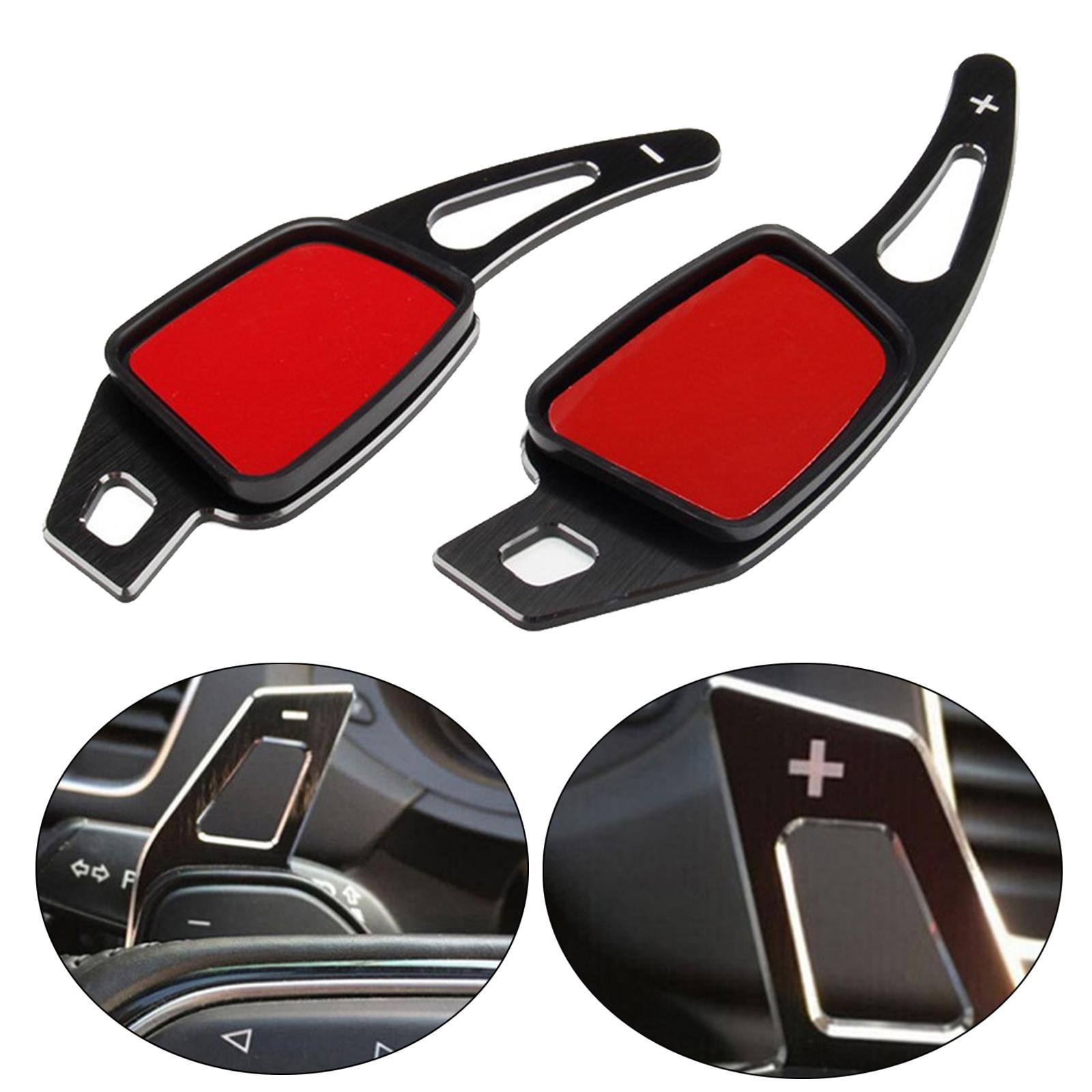 2PCS Steering Wheel Gear Paddle Shift Extension for Audi A3 / S3 2017-2020