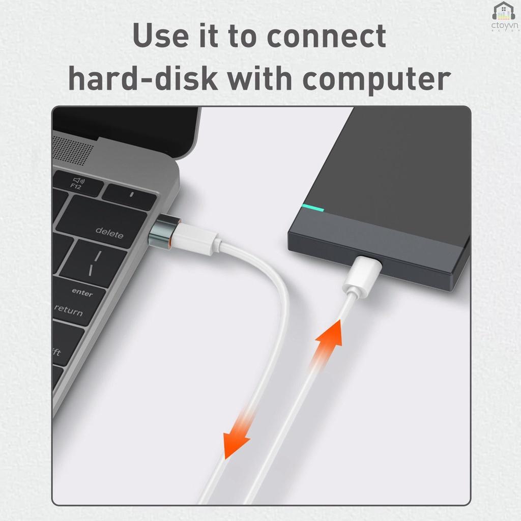 Dây cáp sạc nhanh chuyển đổi LC150 LDNIO USB C sang USB Type C
