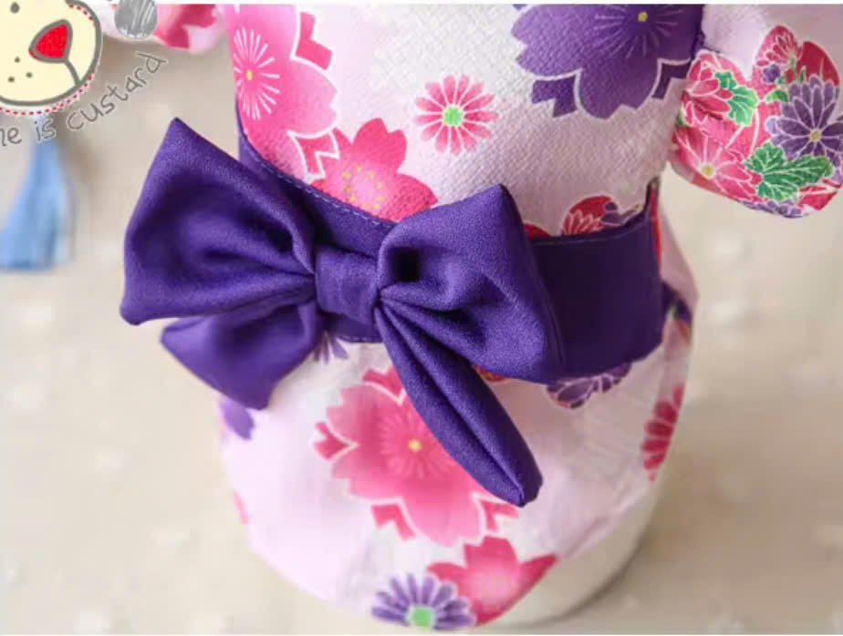 VÁY HOA KIỂU NHẬT BẢN SANG TRỌNG TỪ TỪ 0.5-8KG DÀNH CHO CHÓ MÈO