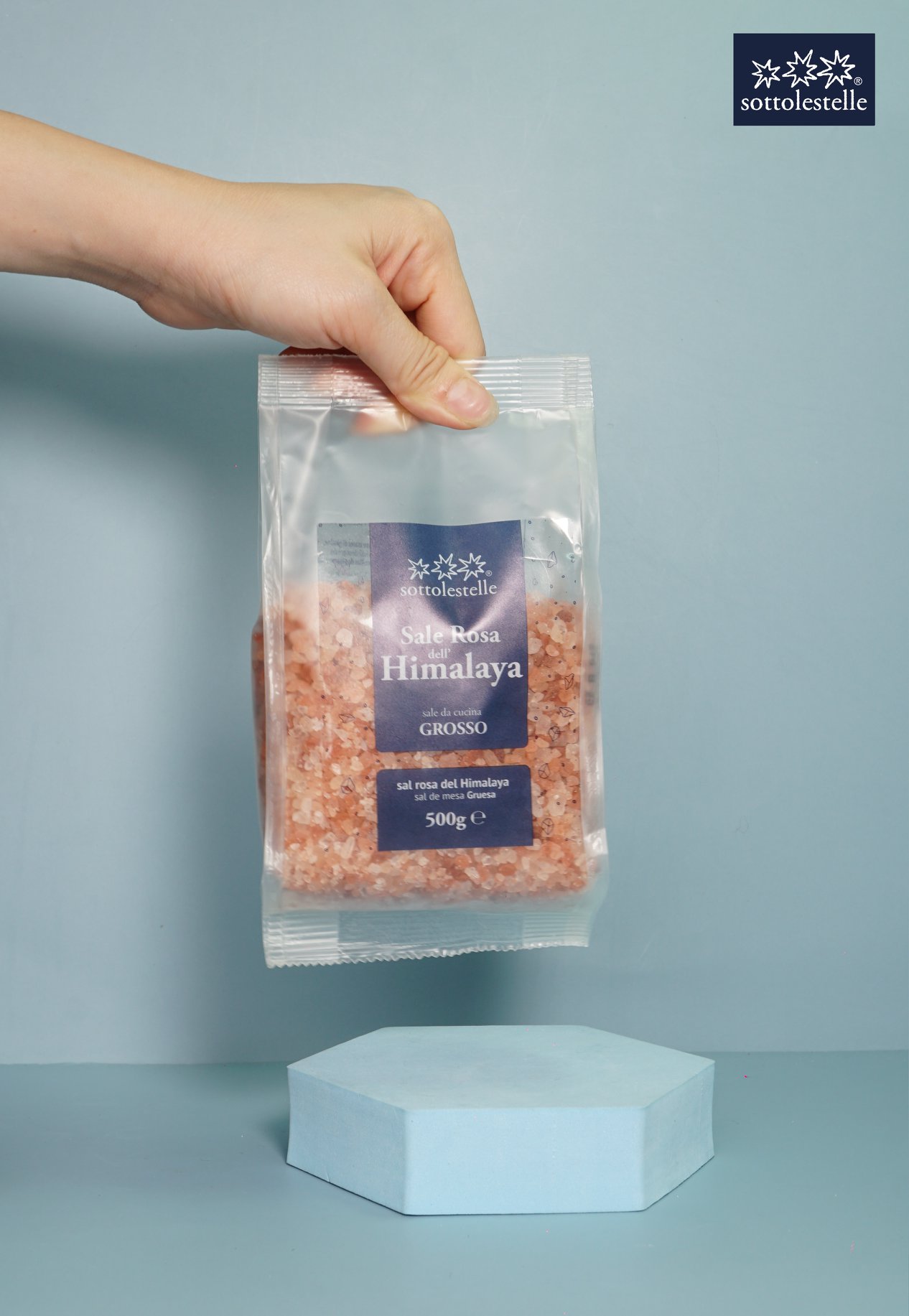 Hạt Muối hồng Himalaya Sottolestelle Himalayan Pink Salt