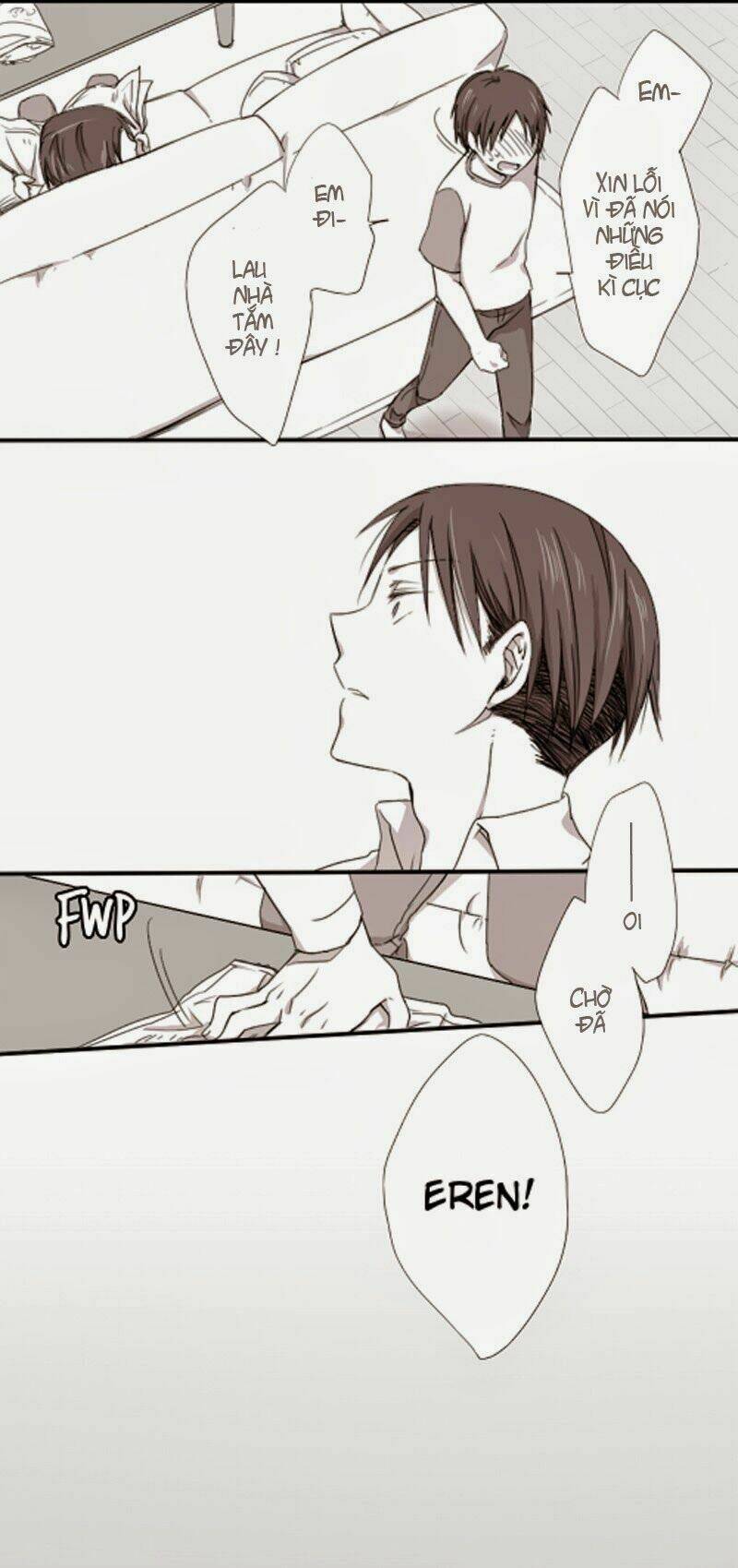 tấn công người khổng lồ - short doujinshi chapter 7 6