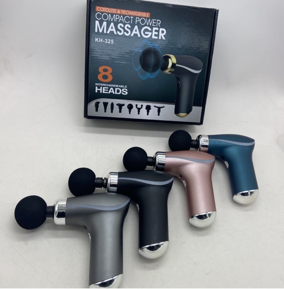 Máy massage cầm tay loại tốt, mát xa toàn thân cổ vai gáy, máy mát xa hỗ trợ giảm đau nhức mỏi cơ thể 8 đầu