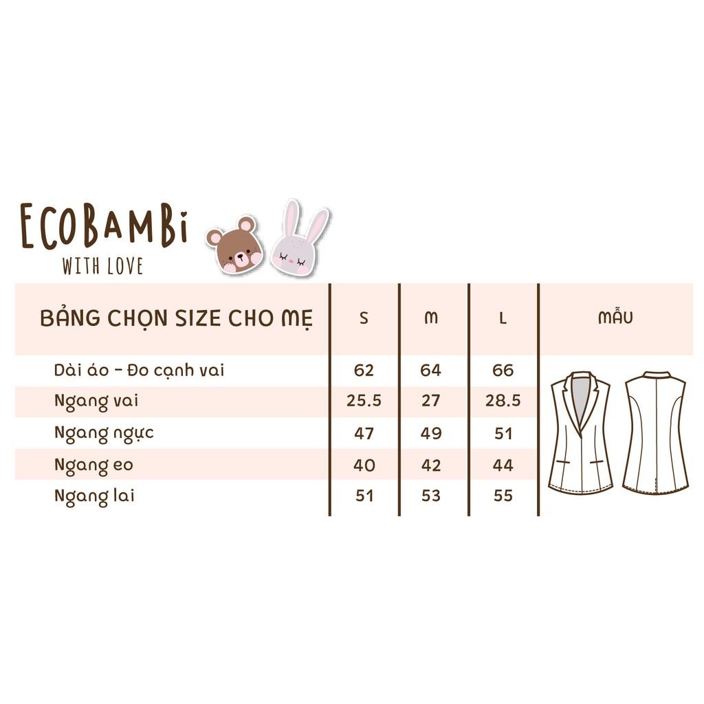 Blazer nữ Ecobambi tencel denim