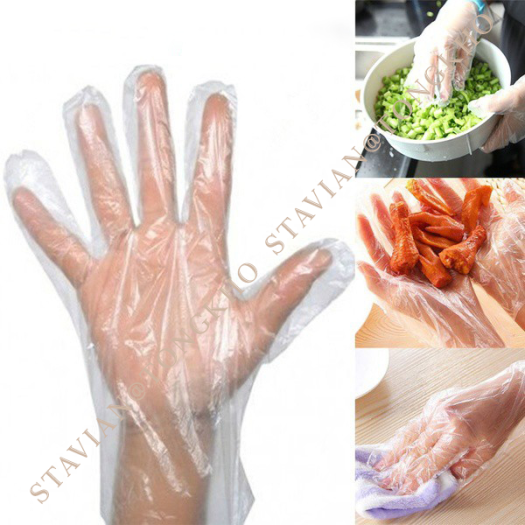 Găng tay tiện lợi nilon dùng một lần chặt bền tiện dụng