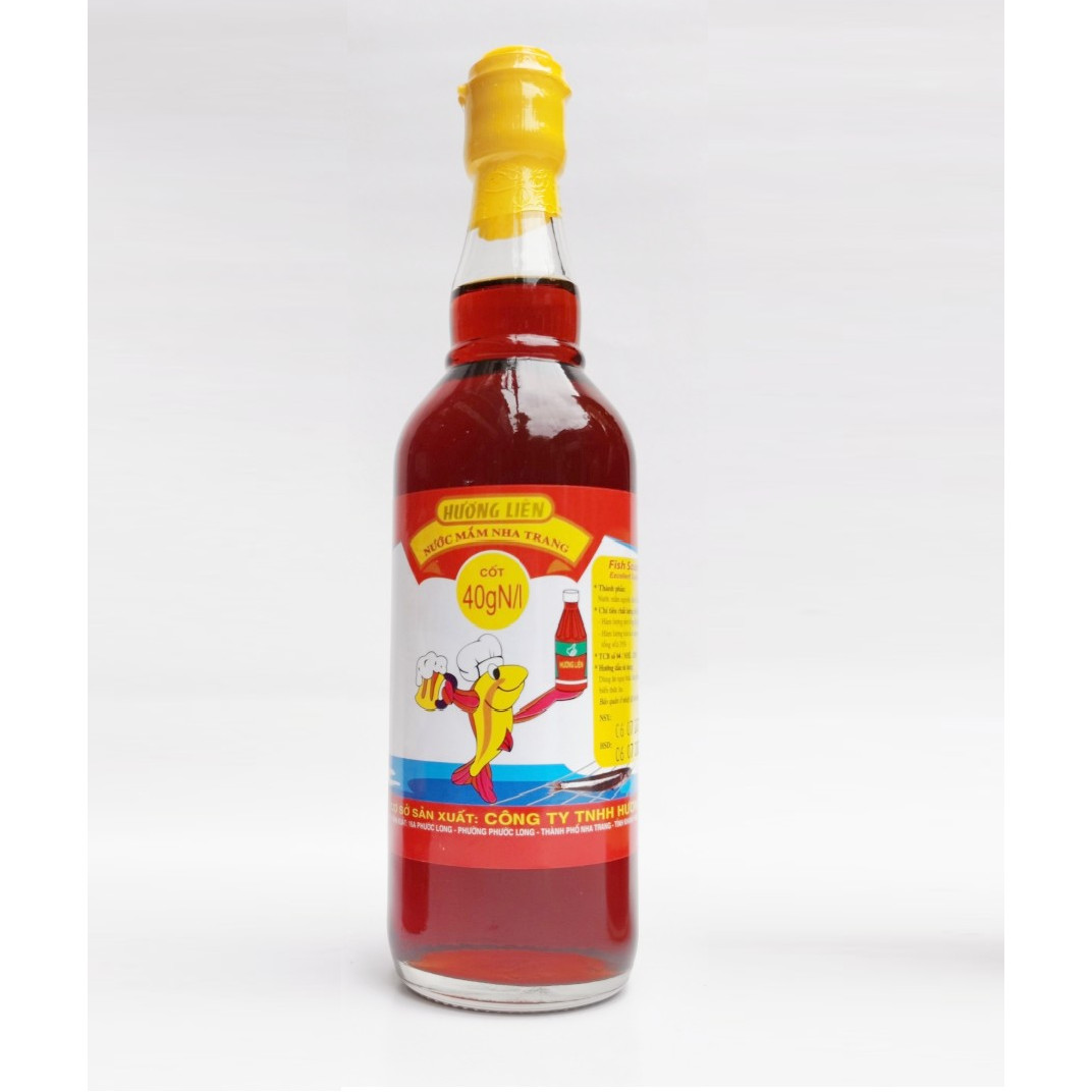 Nước mắm Hương Liên 40 độ đạm 500ml