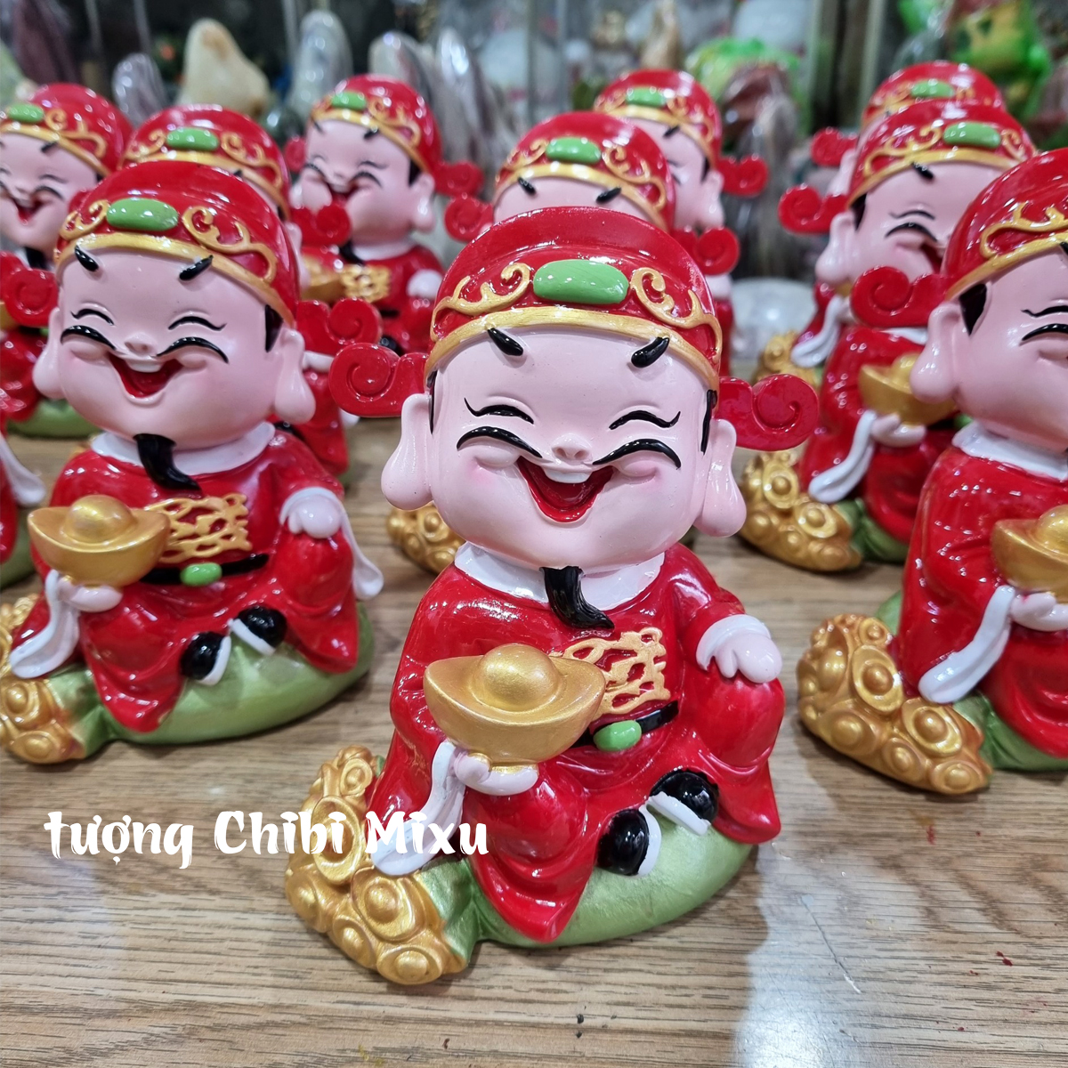 Tượng Thần Tài 15cm may mắn
