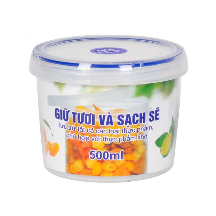 HỘP ĐỰNG THỰC PHẨM TRÒN 500ML SONG LONG