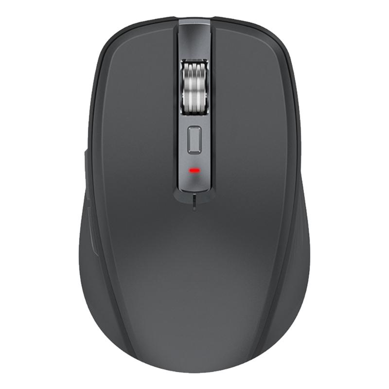 Q1JF Hai Chế Độ Không Dây BT5.1 + Quang USB Ergonomic 2.4G Quang Silent Chuột