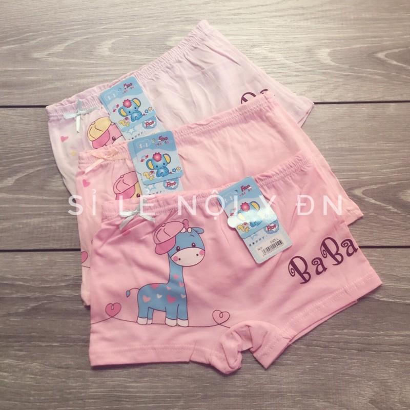 Quần Chip Đùi Cotton Bé Gái Dễ Thương BaBa