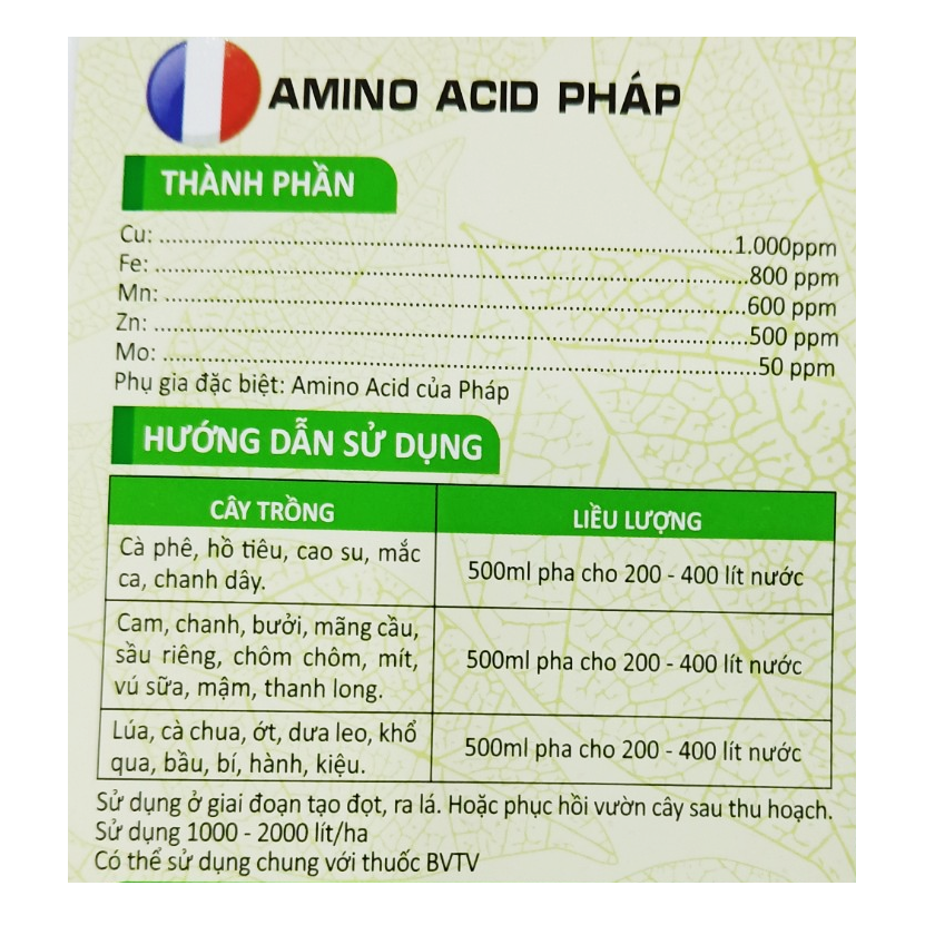 Phân bón VIGAMI COMBI phóng đọt 500ML