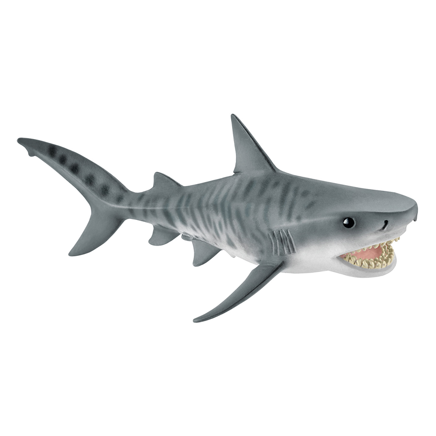Mô hình động vật PAPO mô hình lớn cá mập trắng búa cá mập vây đen