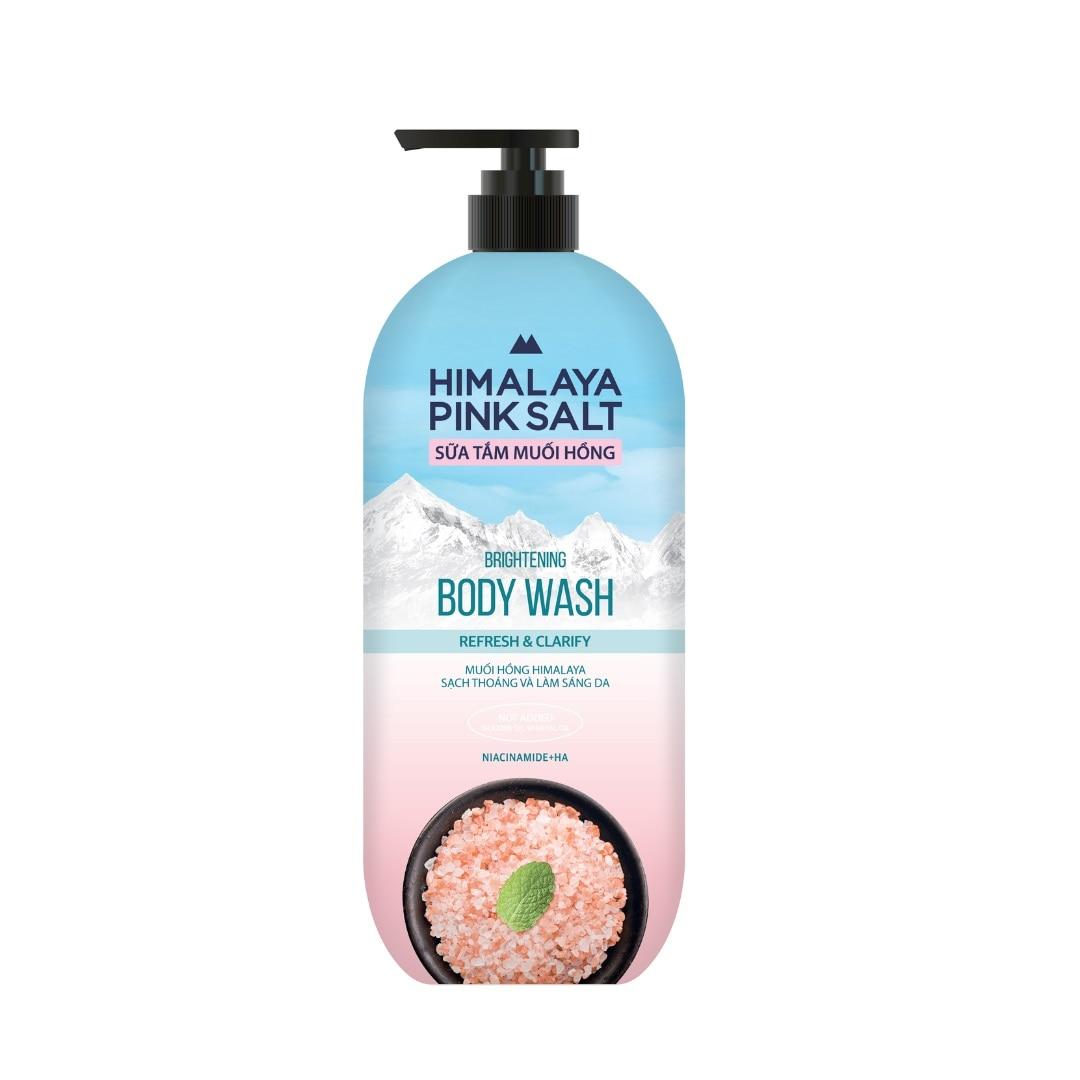 Sữa Tắm Muối Hồng Himalaya Tươi Mát Và Sảng Khoái Refresh &amp; Clarify 800g