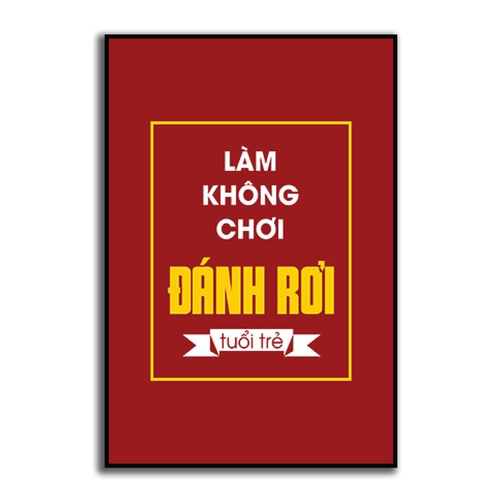 Tranh khẩu hiệu văn phòng độc đáo DL-53