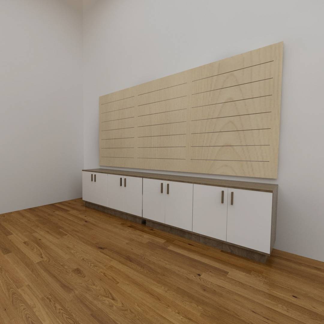 Tấm gỗ xẻ rãnh SMLIFE Dash Panel | Gỗ MDF dày 17mm chống ẩm