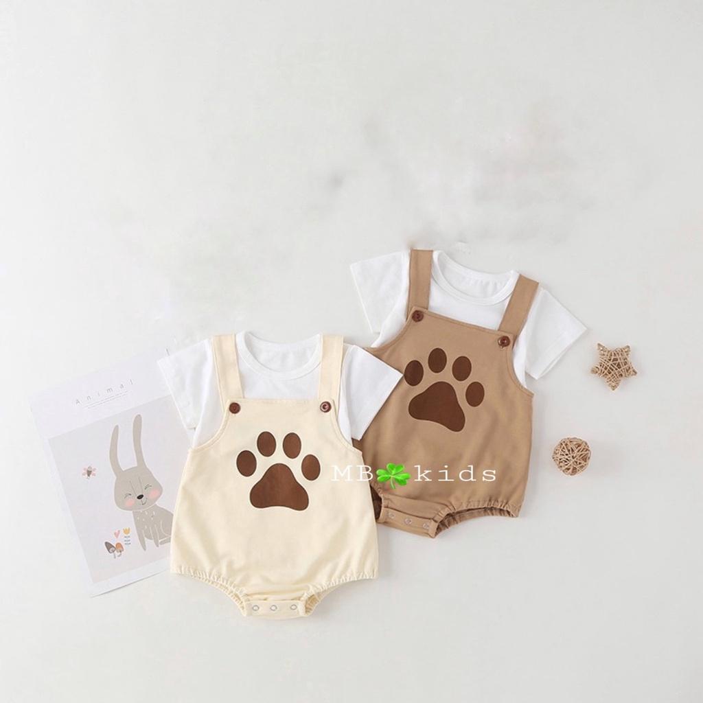 Bodysuit cho bé sơ sinh mẫu hoạt hình đáng yêu size 3-12kg chất thun cotton 4 chiều mềm mịn thoáng mát