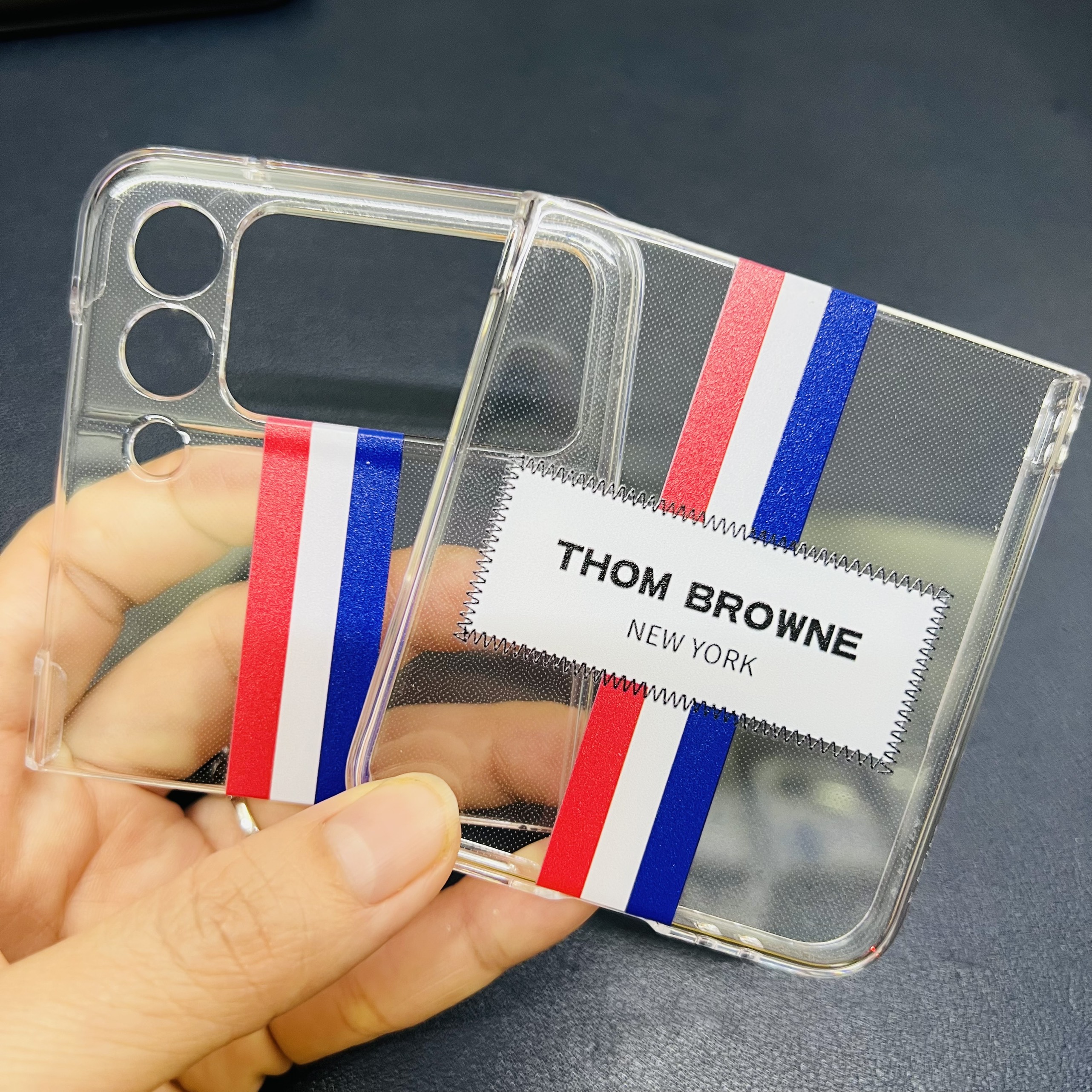 Ốp lưng dành cho Galaxy Z Flip 4 Likgus PC Thom Browne- hàng chính hãng