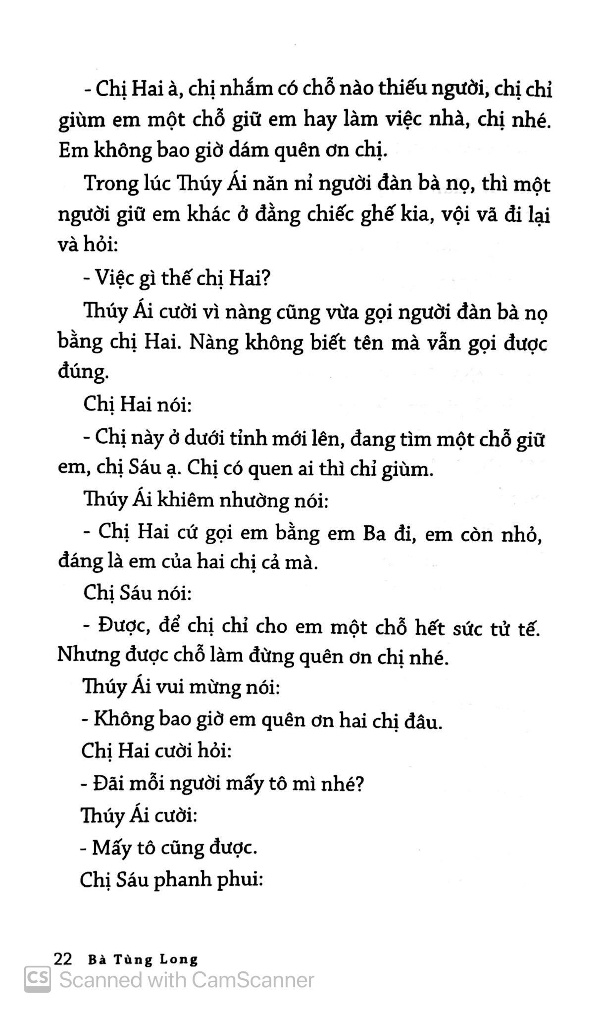 Bà Tùng Long - Bóng Người Xưa