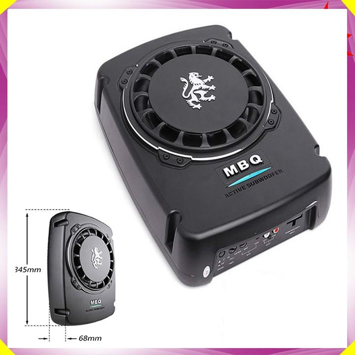 Loa SUB siêu trầm đặt gầm ghế ô tô MBQ Sư Tử MB-8RL - Công suất tối đa: 240W(120Wx2) - Hàng Nhập Khẩu