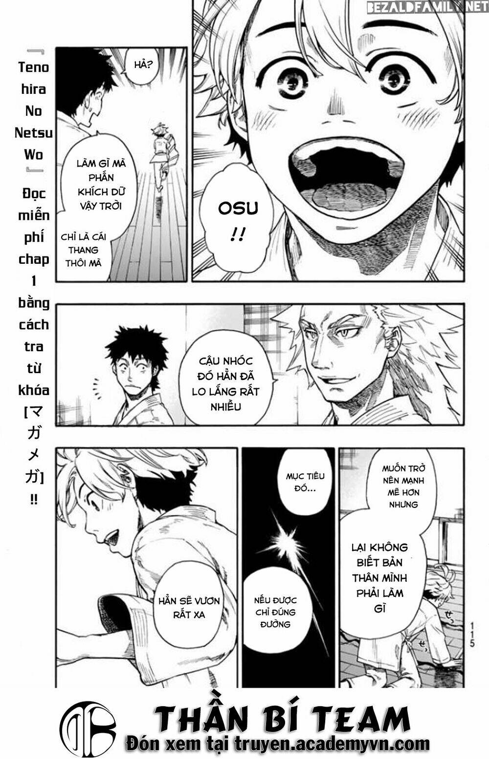 tenohira no netsu wo chapter 3 10