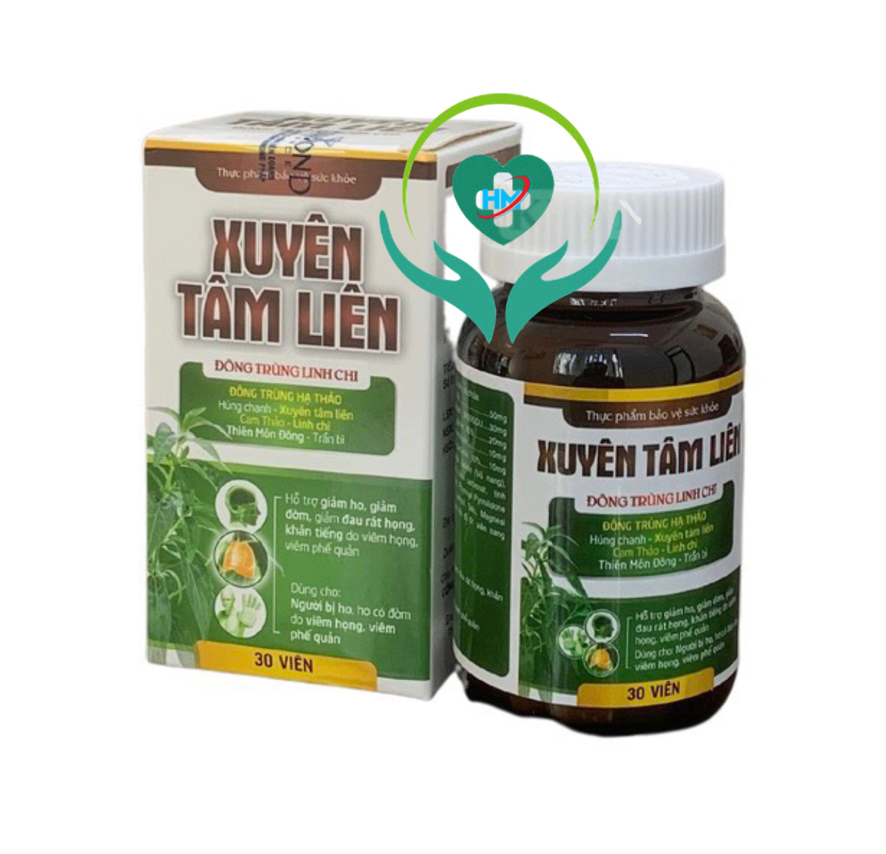 Viên uống Xuyên tâm liên Lisse , hộp 30 viên