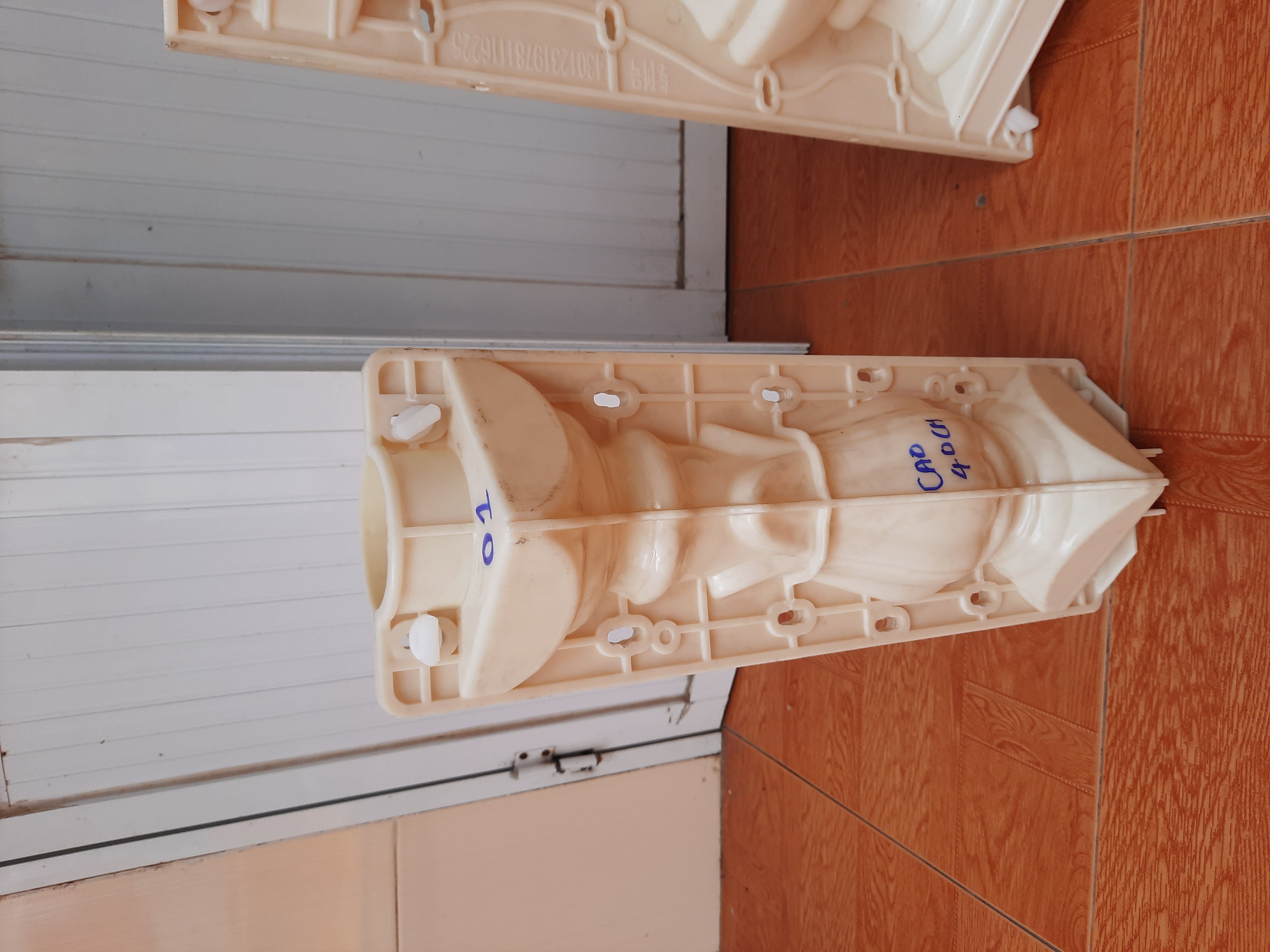 Khuôn Đúc Lan Can Cao 48 Bụng Tròn Chất Liệu Nhựa Abs Siêu Dày Dặn